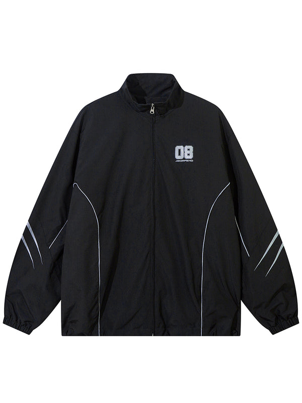 Streetwear Lightweight Oxford Windbreaker Jackets Outerwear