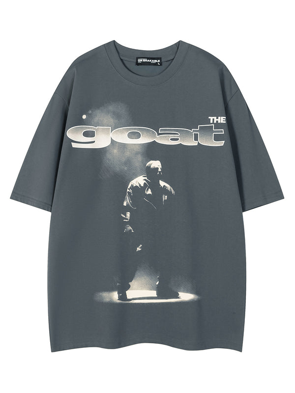 Graphic Fashion Casual Oversized T-Shirt – Trendy Streetwear