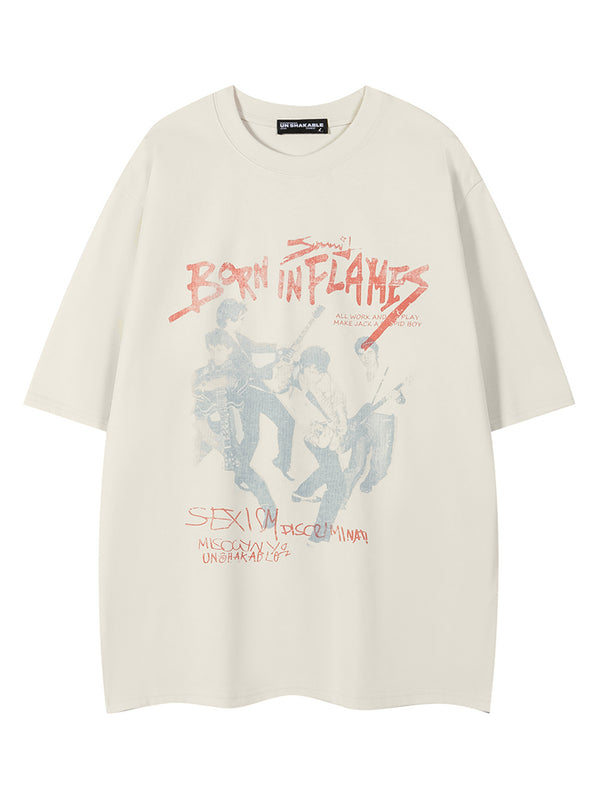 Streetwear Graphic T-Shirts Harajuku Summer Casual Tees