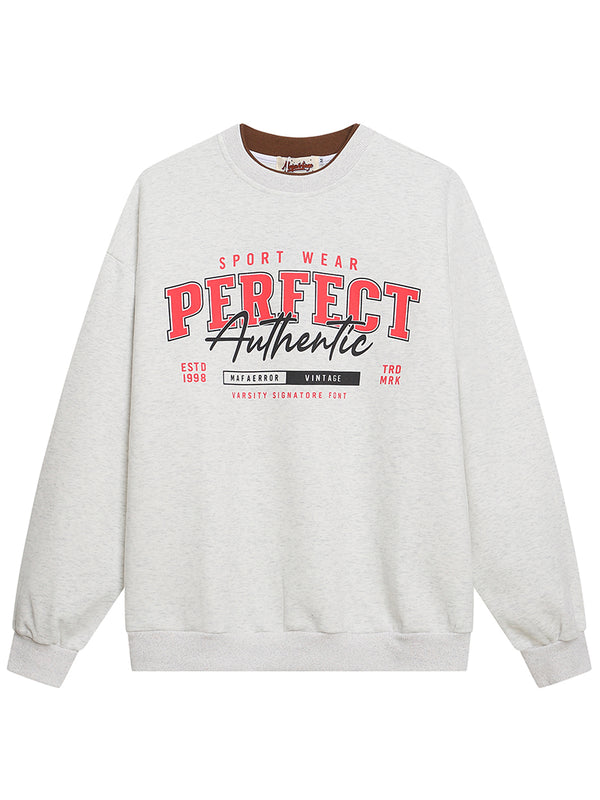 Vintage Graphic Sweatshirts – 100% Cotton Oversized Pullovers