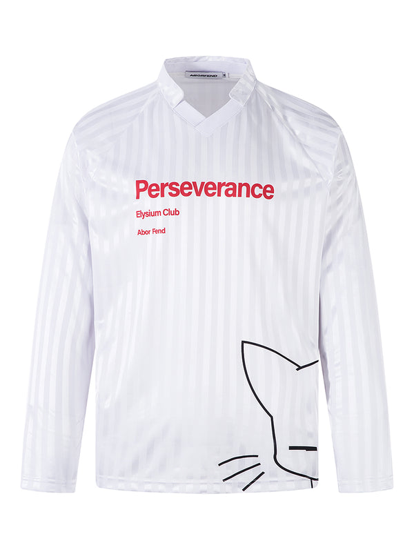 Streetwear Satin Long Sleeve Graphic T-Shirt Minimalist Cat Print Top