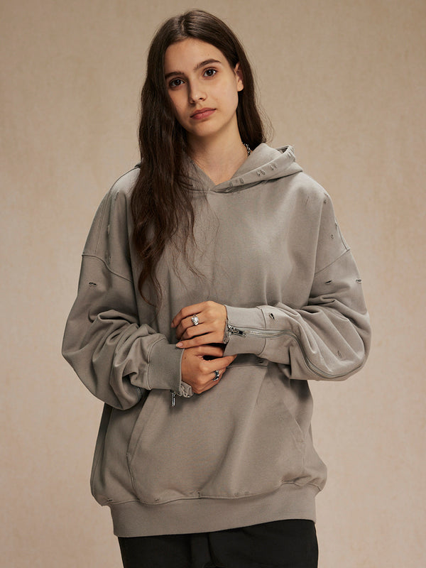 Streetwear Vintage Kangaroo Pocket Oversized Pullover Hoodies