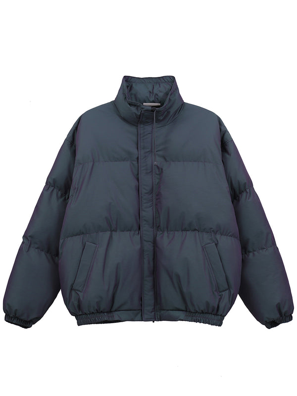 Oversized Padded Puffer Jacket – Streetwear Winter Warm Quilted Coat